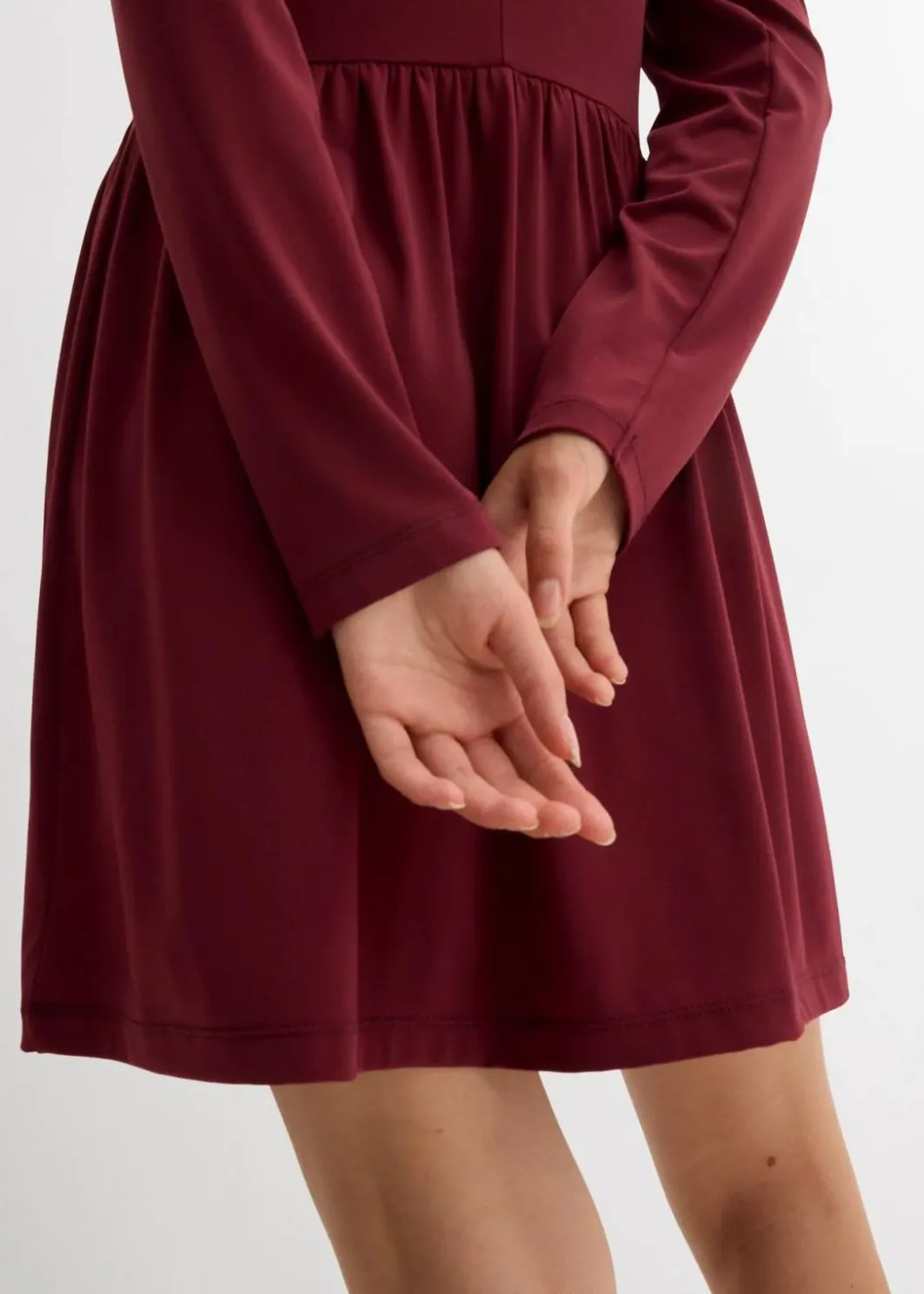 Damen bonprix Kleider|Nachhaltigere Materialien|Ausgestelltes Shirtkleid