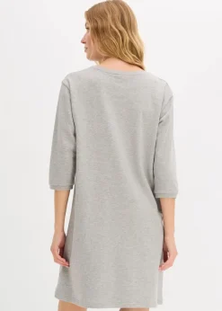 Damen bonprix Kleider|Nachhaltigere Materialien|Ausgestelltes Sweatkleid