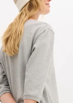 Damen bonprix Kleider|Nachhaltigere Materialien|Ausgestelltes Sweatkleid