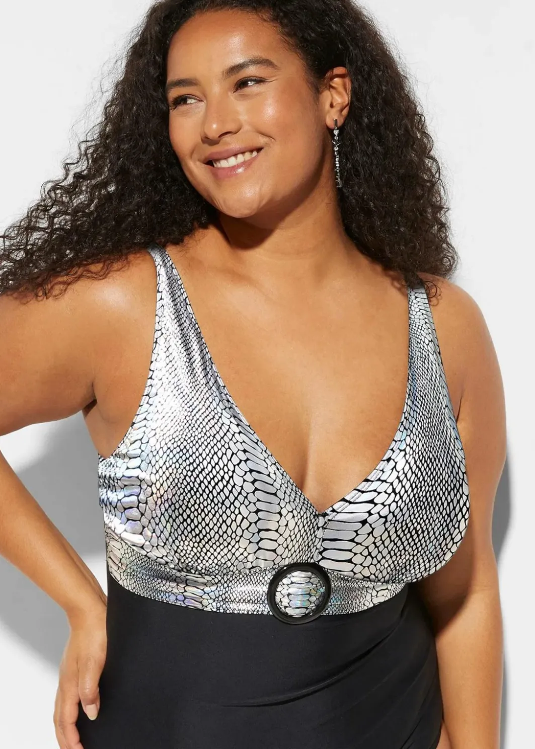 Damen bonprix Nachhaltigere Materialien|Badeanzüge|Badeanzug