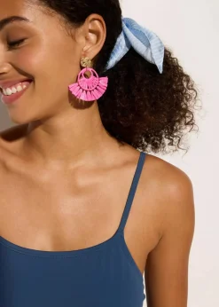 Damen bonprix Nachhaltigere Materialien|Badeanzüge|Badeanzug mit Schnürung