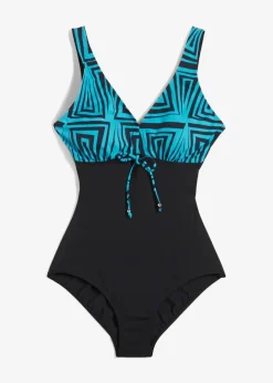 Clearance Badeanzug mit V-Ausschnitt Damen Nachhaltigere Materialien|Badeanzüge