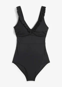 New Badeanzug mit Volants Damen Nachhaltigere Materialien|Bademode·Badeanzüge