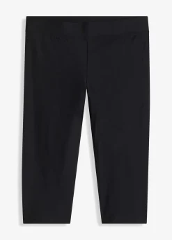 Damen bonprix Nachhaltigere Materialien|Bedeckende Bademode|Badecaprihose mit elastischem Bund