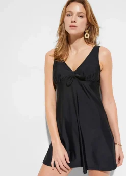 Hot Badekleid mit breiten Trägern Damen Nachhaltigere Materialien|Bedeckende Bademode