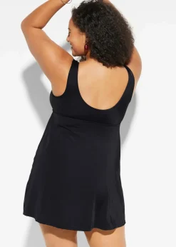Damen bonprix Nachhaltigere Materialien|Badekleider|Badekleid mit breiten Trägern