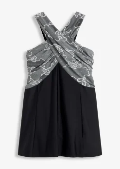Discount Badekleid mit Wickel-Optik Damen Nachhaltigere Materialien|Badekleider