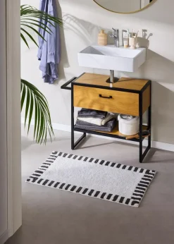 bonprix Badematten|Badematte mit minimalistischem Design