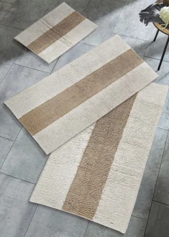 bonprix Badematten|Badematte mit Streifen- Design
