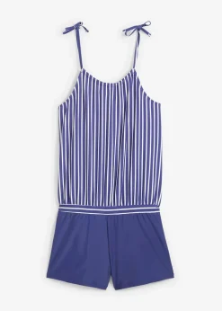 Clearance Badeoverall mit Trägern zum Binden Damen Nachhaltigere Materialien|Badekleider