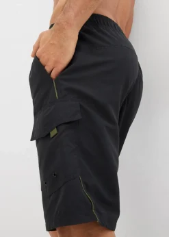 Herren bonprix Große Größen|Badehosen|Badeshorts mit seitlicher Tasche