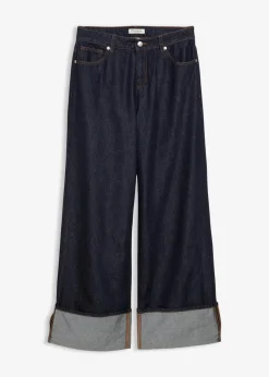 Outlet Baggy-Jeans Mid Waist Damen Jeans|Kurzgrößen