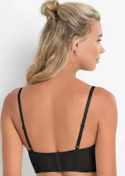 Damen bonprix Große Cups D-H|Nachhaltigere Materialien|Balconette-BH aus Spitze
