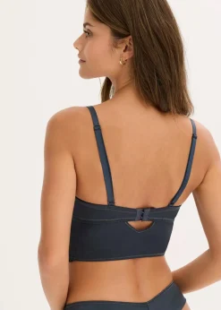 Discount Balconette-BH mit feiner Spitze und Glanzeffekt Damen Große Cups D-H|Bhs