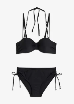 Best Balconette-Bikini (2-tlg. Set) mit extra Neckholder Träger Damen Große Cups D-F|Nachhaltigere Materialien