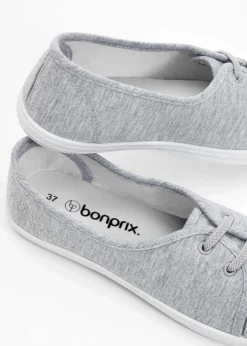 Damen bonprix Sommerschuhe|Ballerinas mit dekorativer Schnürung