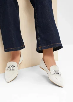 Damen bonprix Sommerschuhe|Ballerinas mit Kette