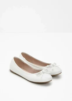 Damen bonprix Schuhe & Accessoires In Spezialgrößen·Schuhe In Übergröße|Sommerschuhe|Ballerinas mit Schleife