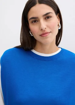 Damen bonprix Bekleidung·Umstandsmode|Strickmode|Ballonförmiges Stricktop aus feiner Viskose
