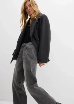 New Ballon-Jeans Mid Waist Damen Jeans|Bekleidung·Shirts & Tops