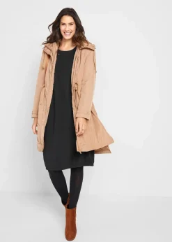 New Ballonkleid aus Baumwoll-Mix Damen Bekleidung·Pullover & Strickjacken|Kleider