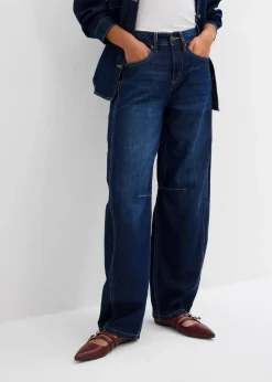 Balloon-Jeans Mid Waist, Super Soft Damen Jeans|Bekleidung·Shirts & Tops