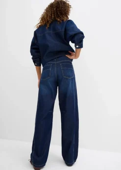 Balloon-Jeans Mid Waist, Super Soft Damen Jeans|Bekleidung·Shirts & Tops