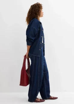 Balloon-Jeans Mid Waist, Super Soft Damen Jeans|Bekleidung·Shirts & Tops