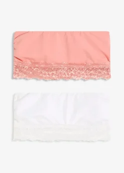 New Bandeau-BH mit Bio-Baumwolle (2er Pack) Damen Wäsche·Basics|Wäsche·Baumwollunterwäsche