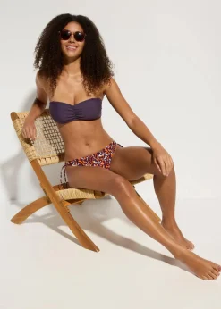 Damen bonprix Nachhaltigere Materialien|Mix & Match|Bandeau-Bikinioberteil mit abnehmbaren Trägern