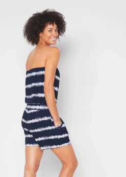 New Bandeau-Jumpsuit aus reiner Bio-Baumwolle Damen Strandmode|Jumpsuits