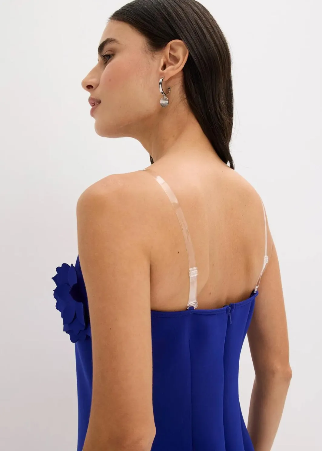 Best Bandeau-Kleid aus fester Scuba-Qualität Damen Festliche Mode|Kleider