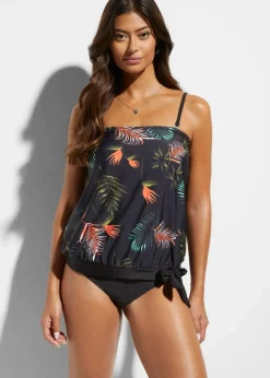 Best Bandeau-Tankini (2-tlg.Set) mit Multiway-Träger Damen Nachhaltigere Materialien|Tankinis