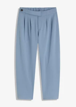 Barell-Hose mit Bundfalten Damen Bekleidung·Kleider|Hosen