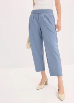 Barell-Hose mit Bundfalten Damen Bekleidung·Kleider|Hosen