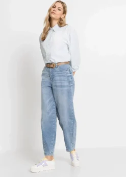 Sale Barrel-Jeans, High Waist, Bio-Baumwolle Damen Jeans|Bekleidung·Shirts & Tops