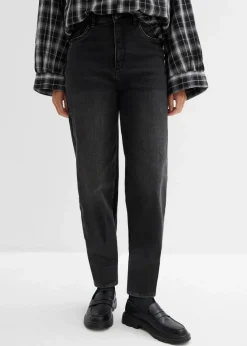 Discount Barrel-Jeans, High Waist, Bio-Baumwolle Damen Bekleidung·Shirts & Tops|Jeans