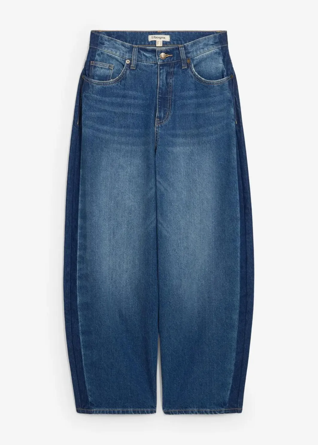 Hot Barrel-Jeans High Waist, cropped Damen Bekleidung·Shirts & Tops|Jeans