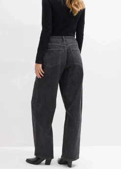 Damen bonprix Jeans|Bekleidung·Shirts & Tops|Barrel-Jeans Mid Waist