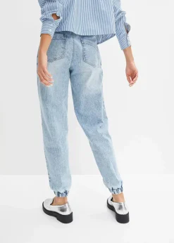 Hot Barrel-Jeans, Mid Waist, Bequembund Damen Jeans