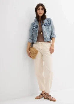 New Barrel-Jeans, Mid Waist, Bequembund Damen Jeans|Bekleidung·Shirts & Tops