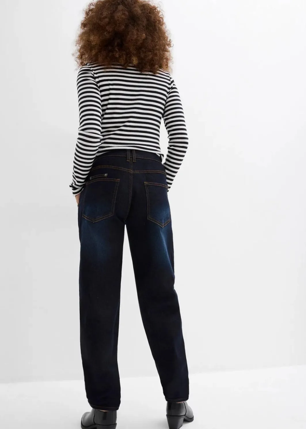 Clearance Barrel-Jeans, Mid Waist, Stretch Damen Bekleidung·Shirts & Tops|Jeans
