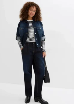 Clearance Barrel-Jeans, Mid Waist, Stretch Damen Bekleidung·Shirts & Tops|Jeans