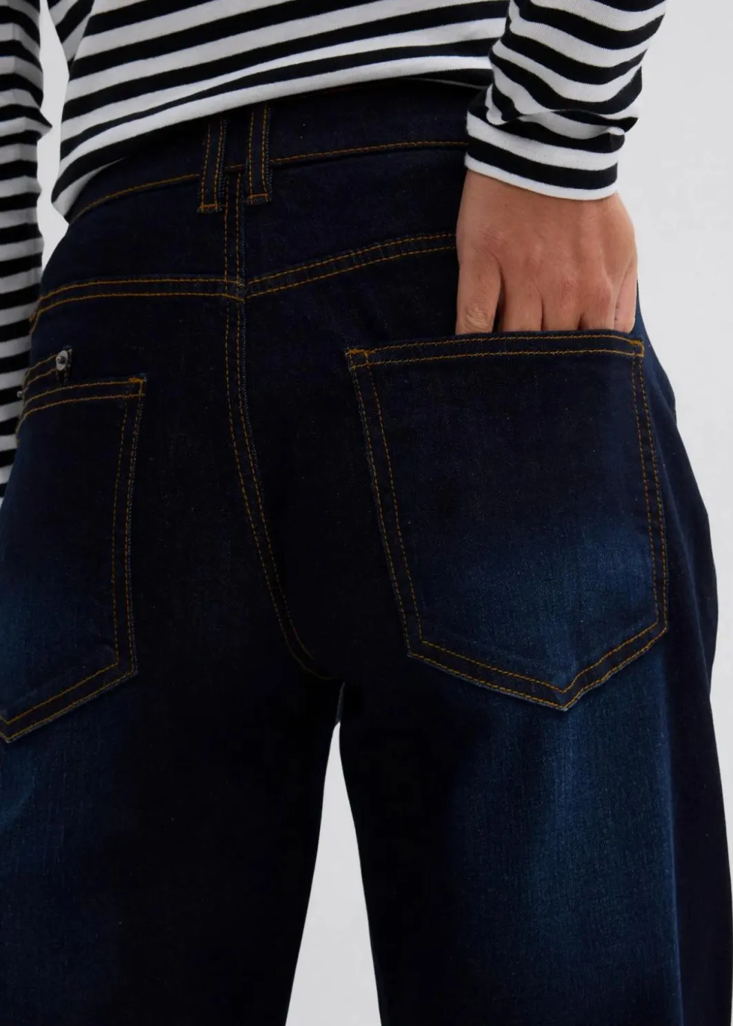 Clearance Barrel-Jeans, Mid Waist, Stretch Damen Bekleidung·Shirts & Tops|Jeans