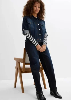 Clearance Barrel-Jeans, Mid Waist, Stretch Damen Bekleidung·Shirts & Tops|Jeans