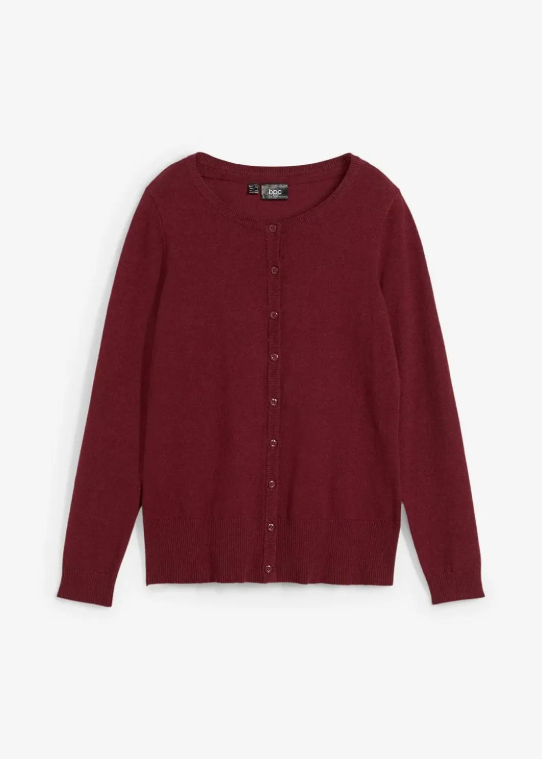 Damen bonprix Bekleidung·Umstandsmode|Strickmode|Basic Feinstrickjacke mit recycelter Baumwolle