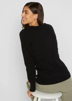 Discount Basic Pullover mit recycelter Baumwolle Damen Strickmode|Pullover & Strickjacken