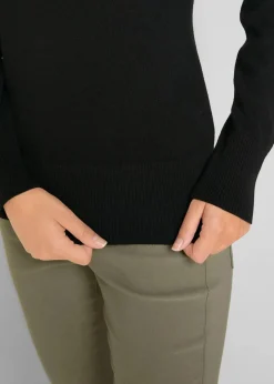 Discount Basic Pullover mit recycelter Baumwolle Damen Strickmode|Pullover & Strickjacken