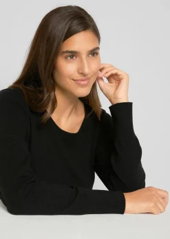 Discount Basic Pullover mit recycelter Baumwolle Damen Strickmode|Pullover & Strickjacken
