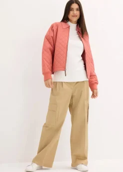 Best Basic Pullover mit Stehkragen mit recycelter Baumwolle Damen Bekleidung·Umstandsmode|Pullover & Strickjacken